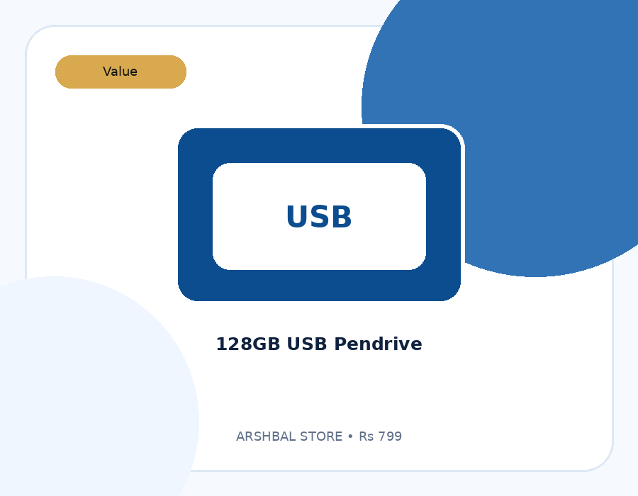 128GB USB Pendrive